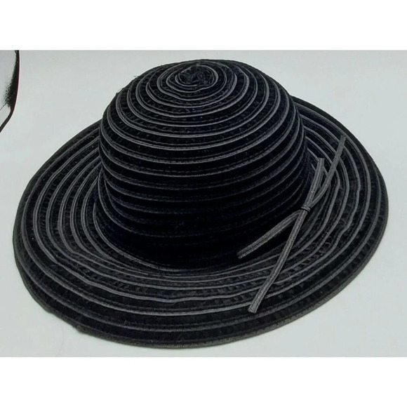 Black Sarasota by August Accessories Women's Hat - Picture 5 of 8